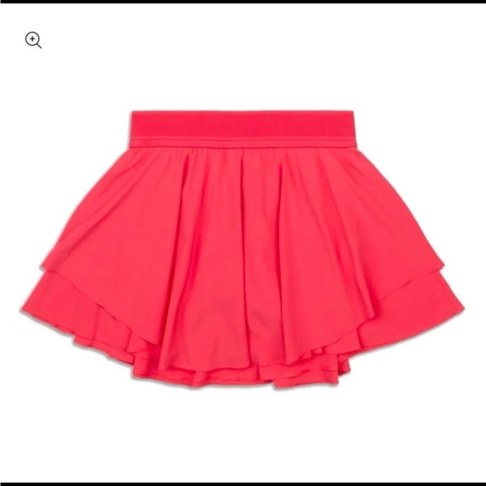 Lululemon Court Rival High-Rise Skirt skort size 0